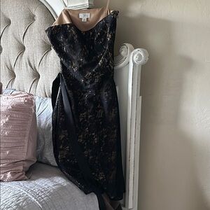 Elegant Black Lace Dress